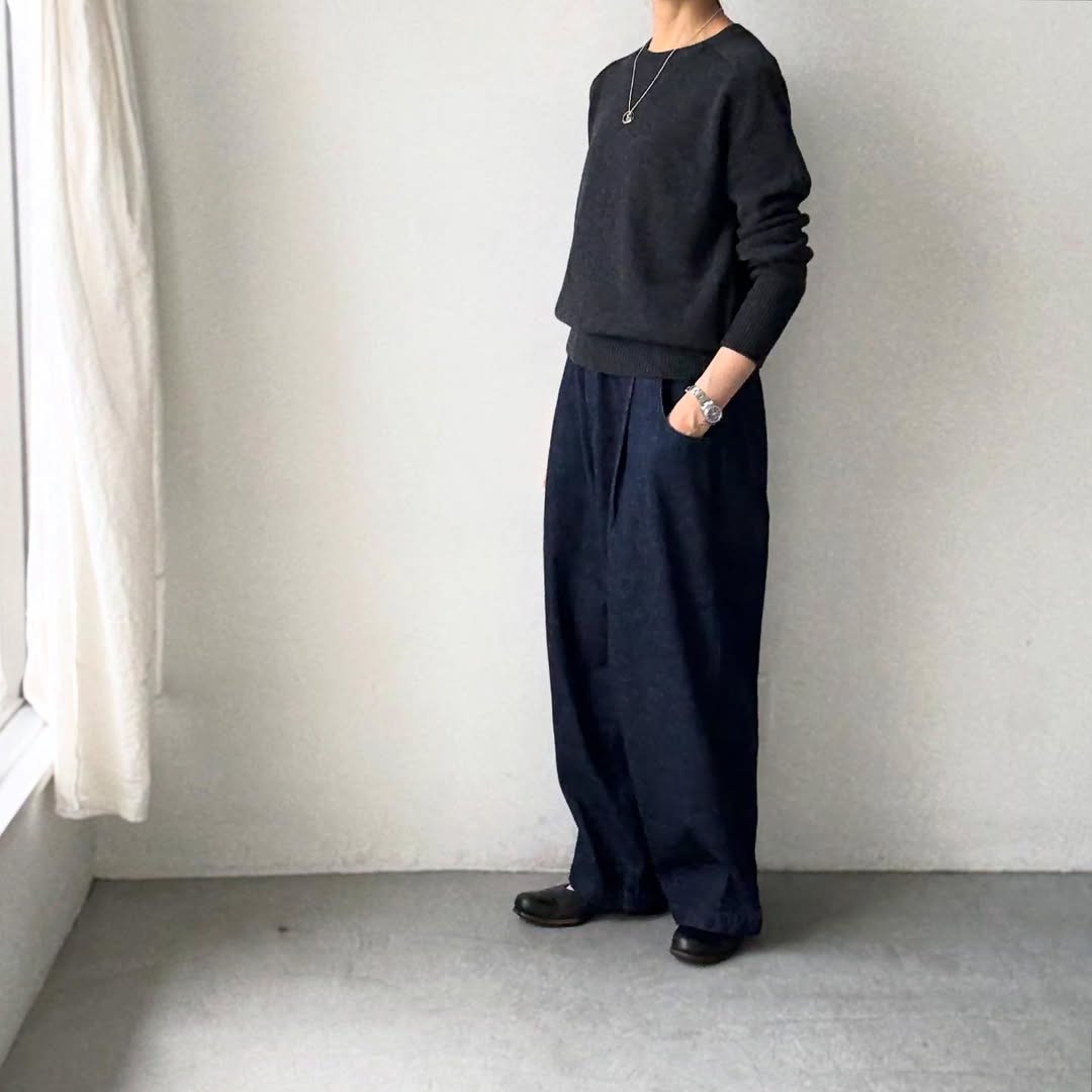 TORICI ヴィランセーター(7G) ダークグレー – blanc