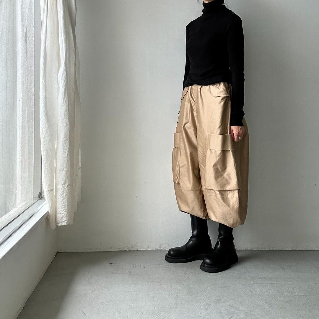 TENNE HANDCRAFTED MODERN ミリタリーバレルパンツ