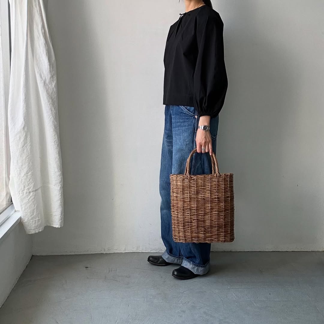 TENNE HANDCRAFTED MODERN ボリュームスリーブプルオーバー