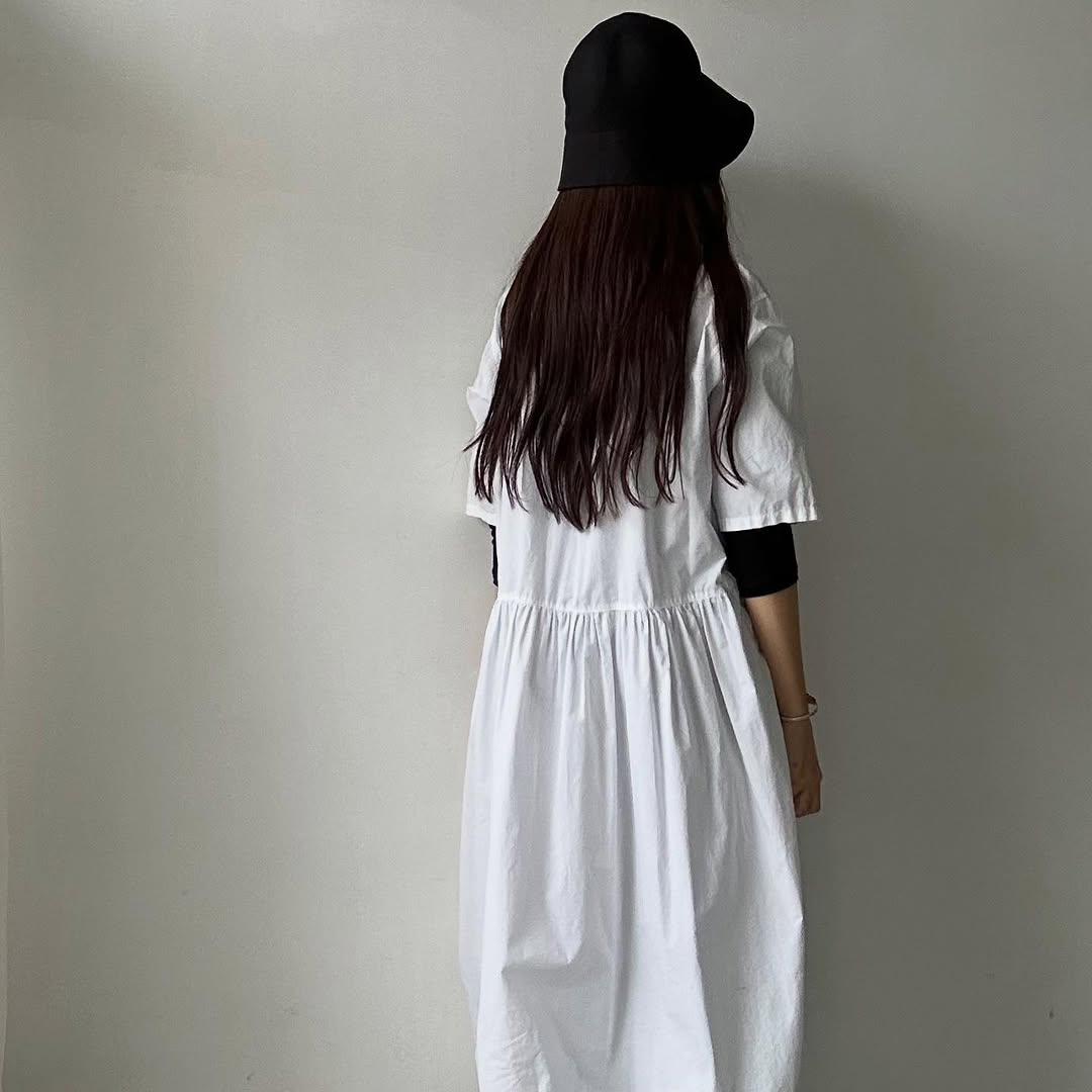 TENNE HANDCRAFTED MODERN ベンタイルコットンハット ブラック