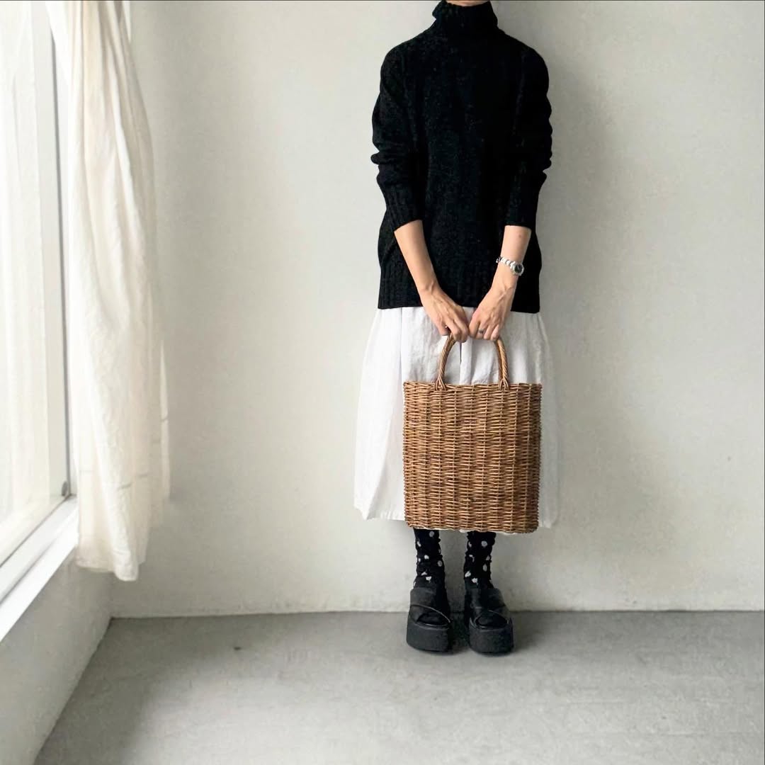 atelier d'antan Licari ウールカシミアタートルセーター