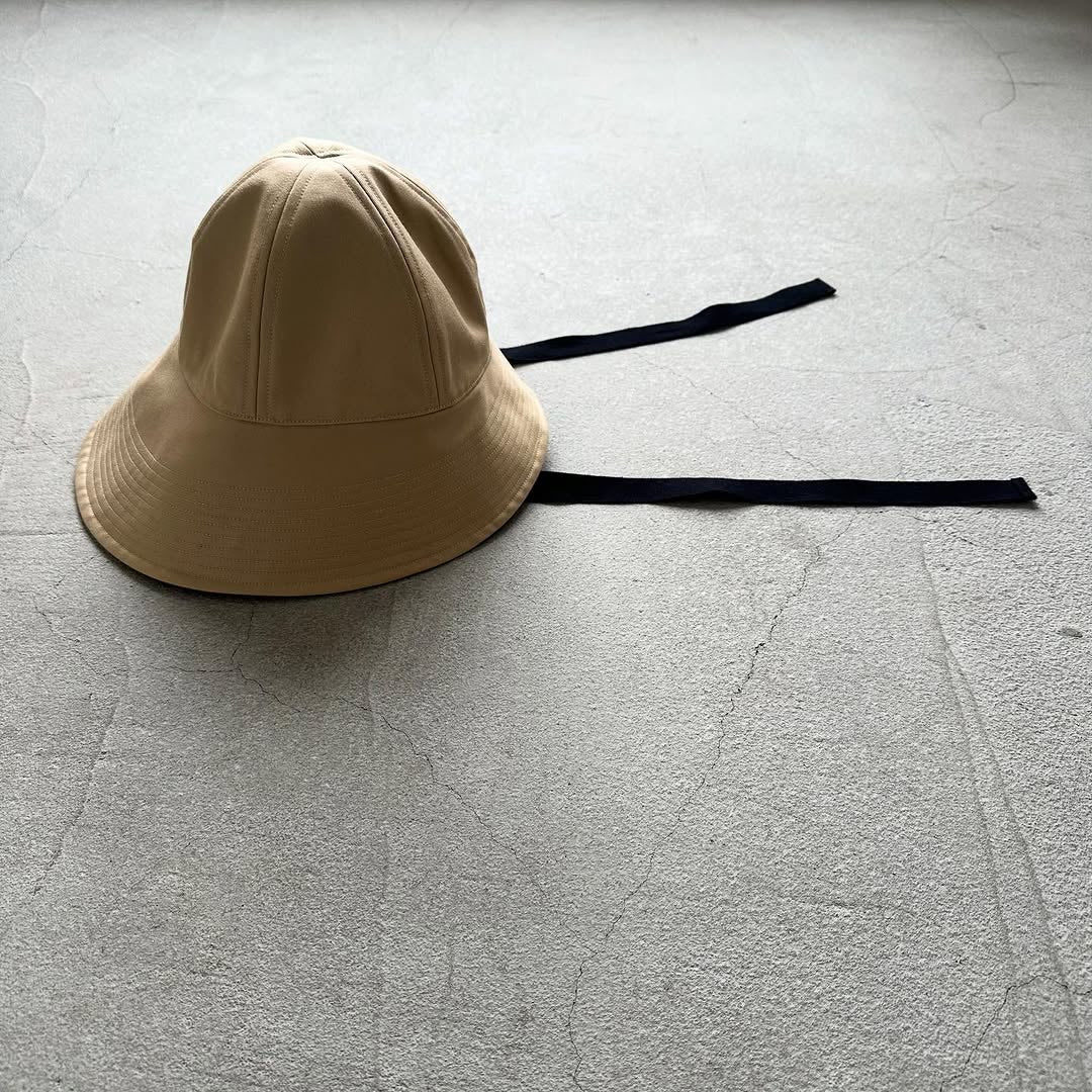 TENNE HANDCRAFTED MODERN ベンタイルコットンハット キャメル