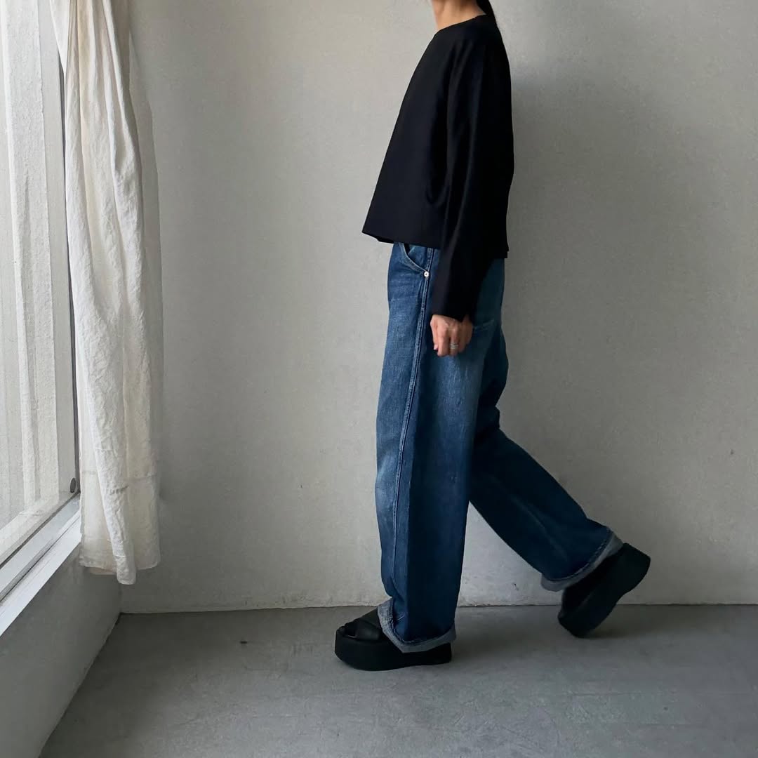 TENNE HANDCRAFTED MODERN ボートネックプルオーバー