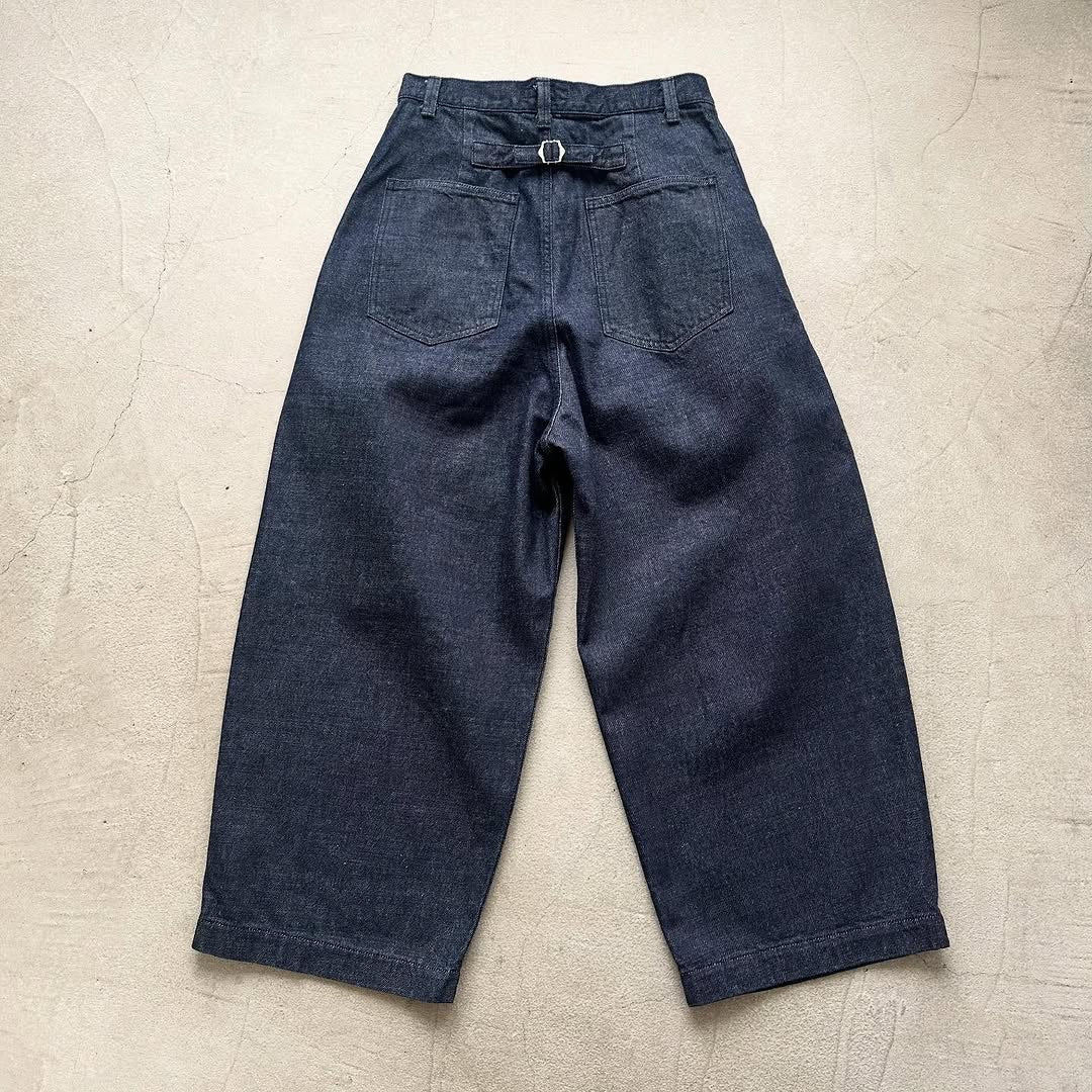 atelier naruse コットンデニムタックパンツ size 1