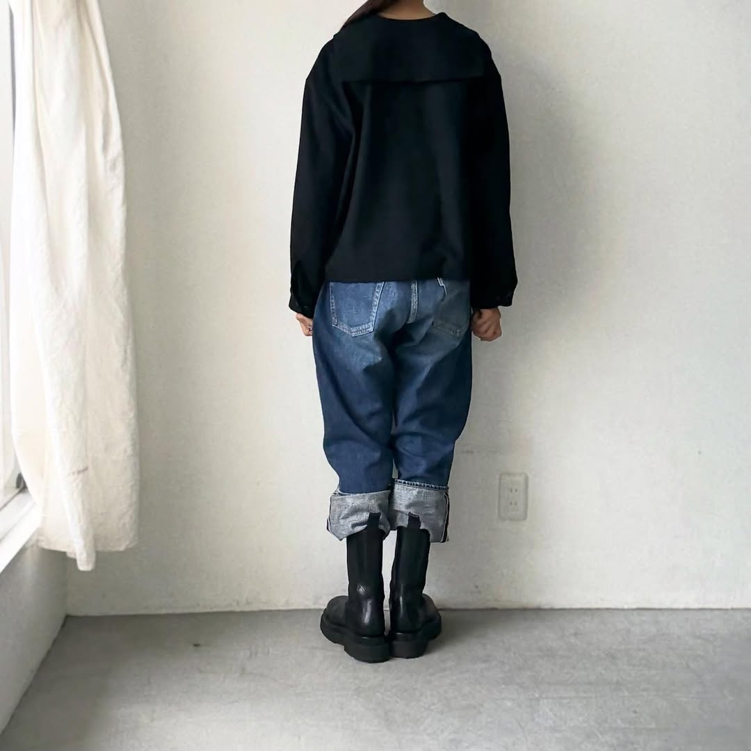 TENNE HANDCRAFTED MODERN カシミアセーラープルオーバー