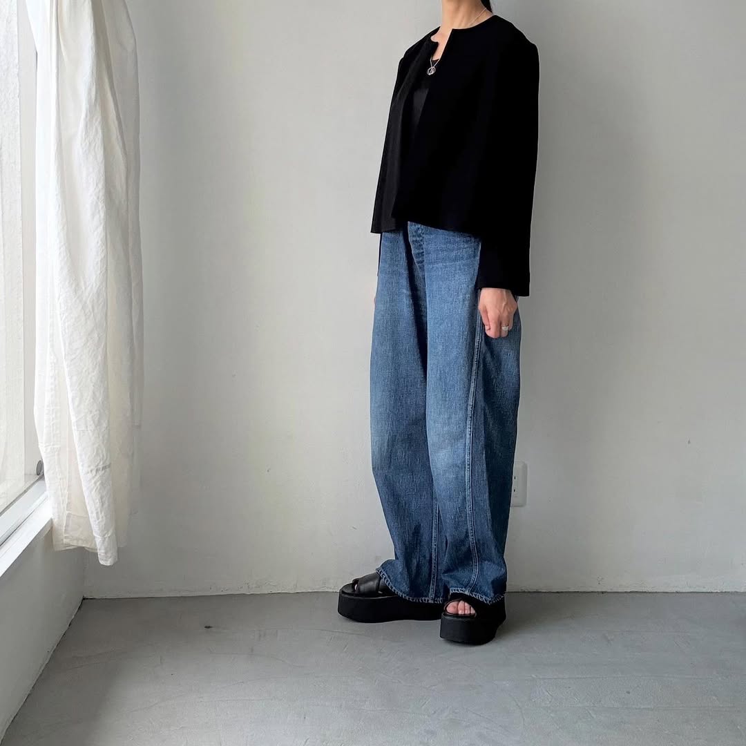 saqui ノーカラージャケット
