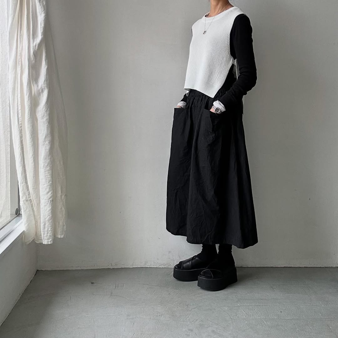 TORICI ツイストワッフルベスト ホワイト