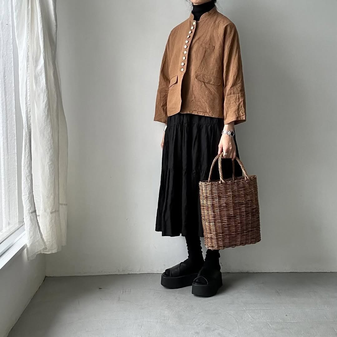 atelier d'antan Taineリネンジャケット