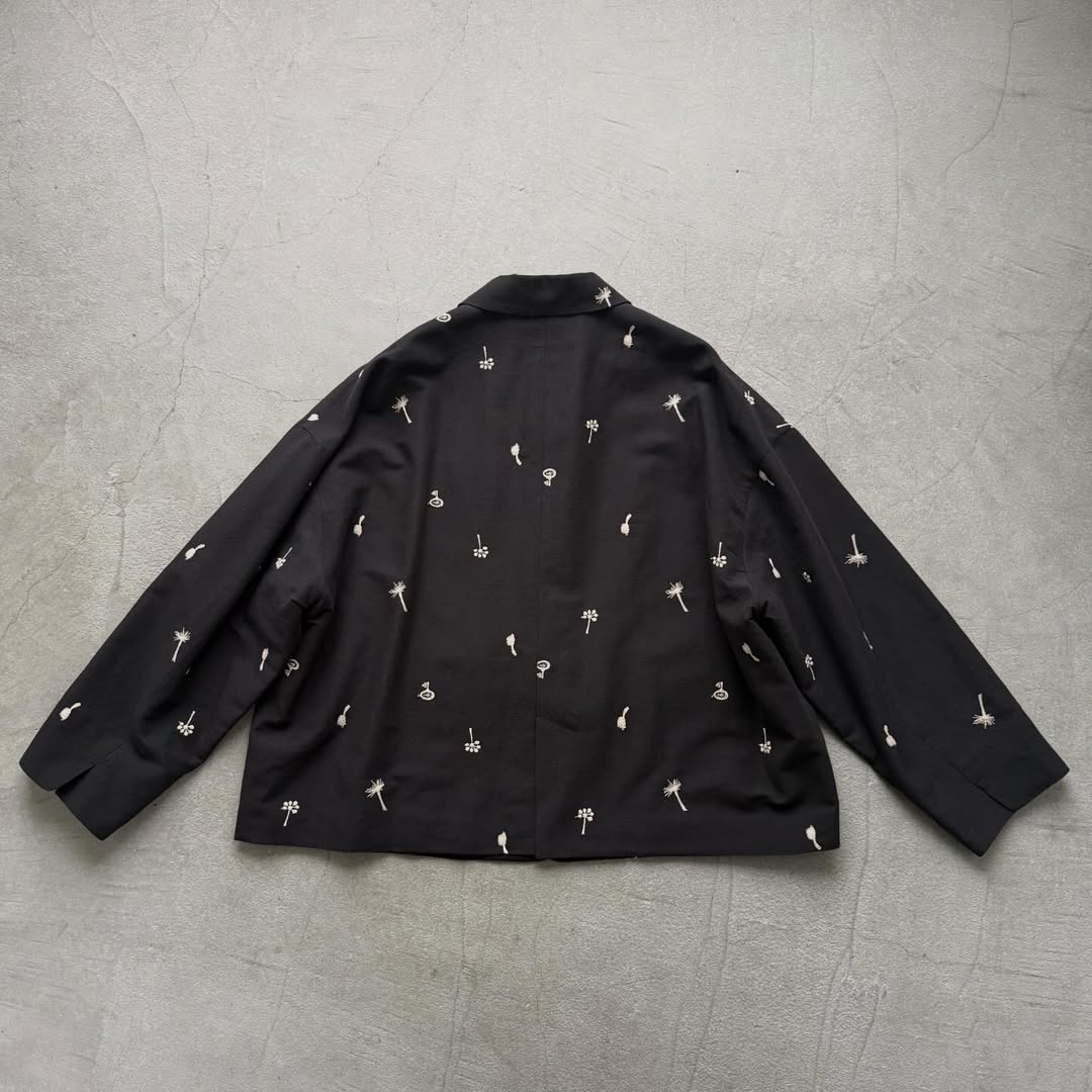 atelier naruse コットンリネンテーラードジャケットnohara