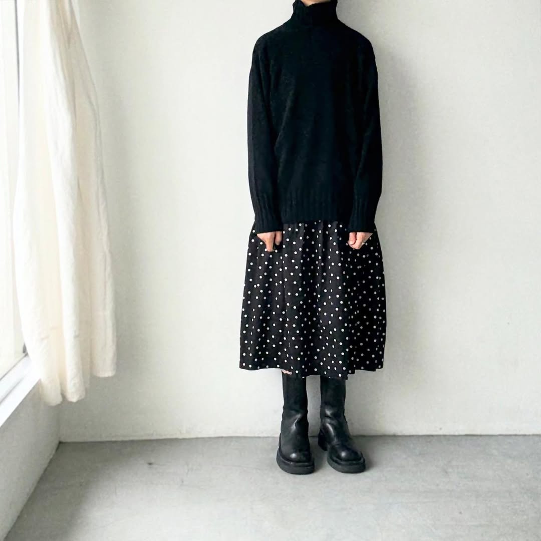 atelier d'antan Licari ウールカシミアタートルセーター
