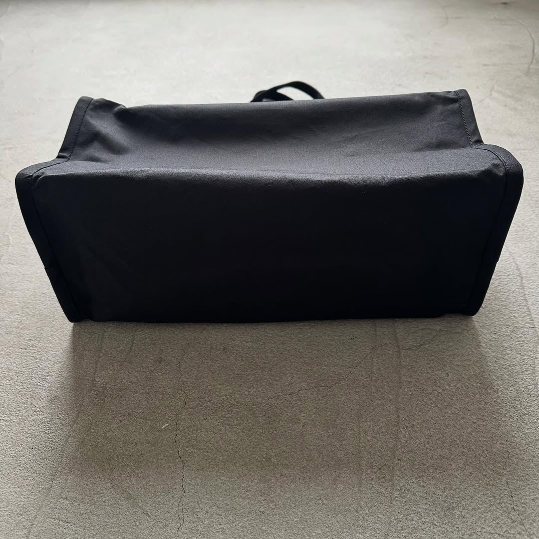 TENNE HANDCRAFTED MODERN ベンタイルコットンボストンバッグ ブラックS