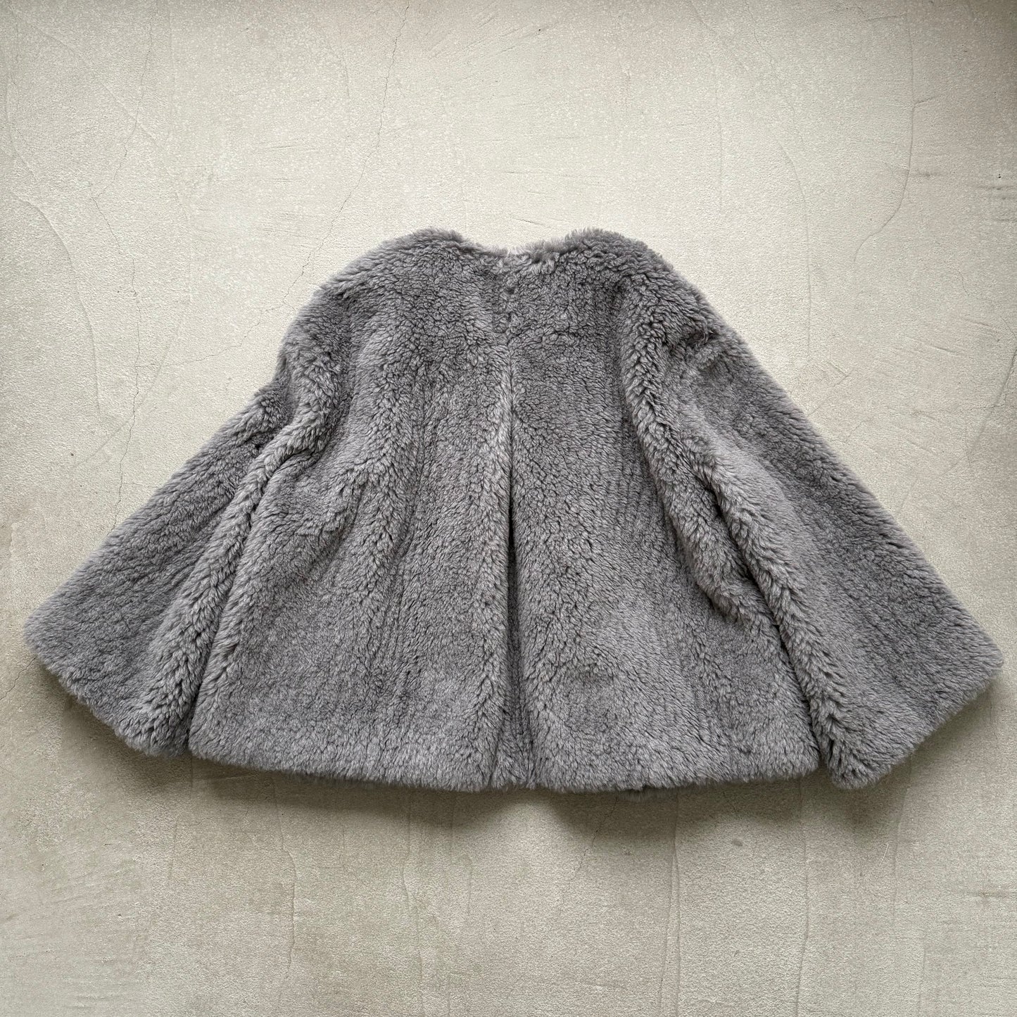 saqui ウールパイルショートコート