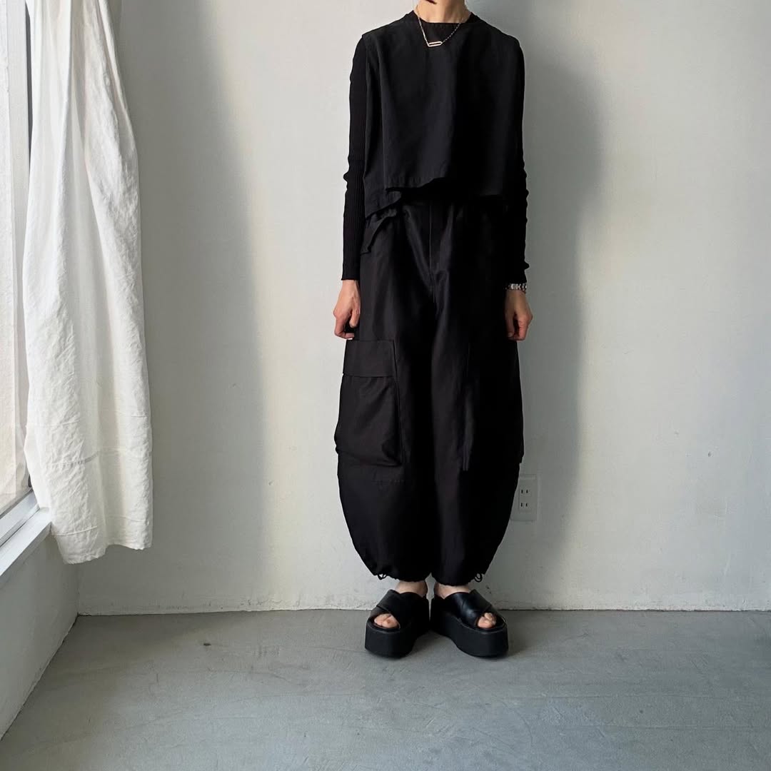 TENNE HANDCRAFTED MODERN ミリタリーバレルパンツ