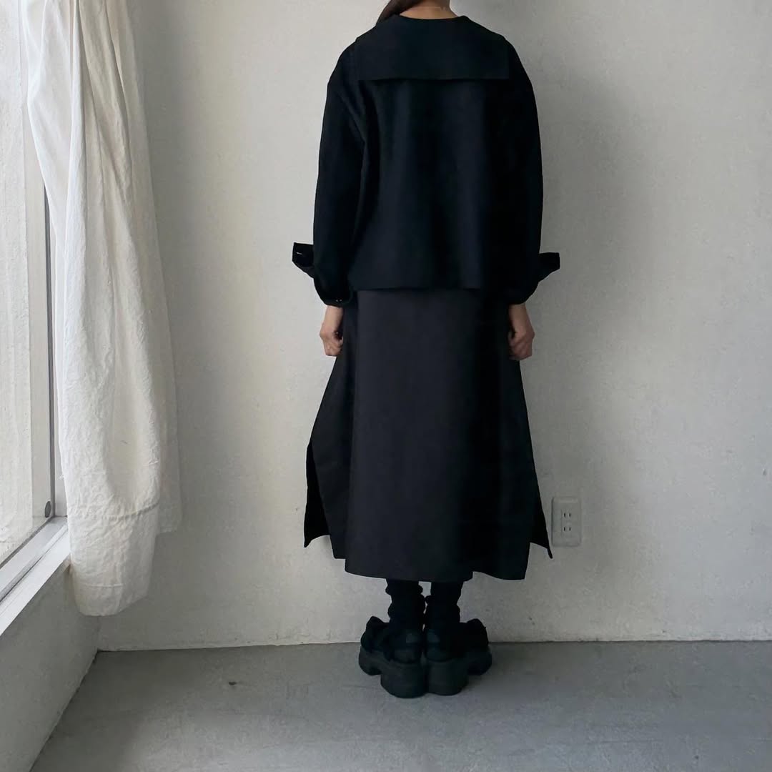 TENNE HANDCRAFTED MODERN カシミアセーラープルオーバー