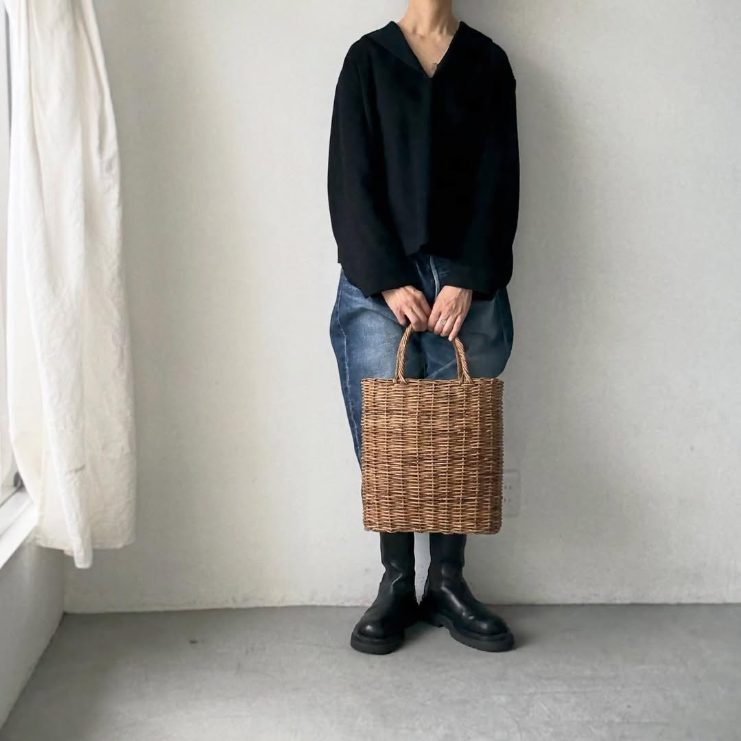 TENNE HANDCRAFTED MODERN カシミアセーラープルオーバー – blanc 