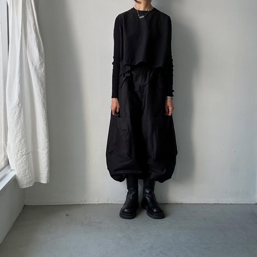 TENNE HANDCRAFTED MODERN ミリタリーバレルパンツ
