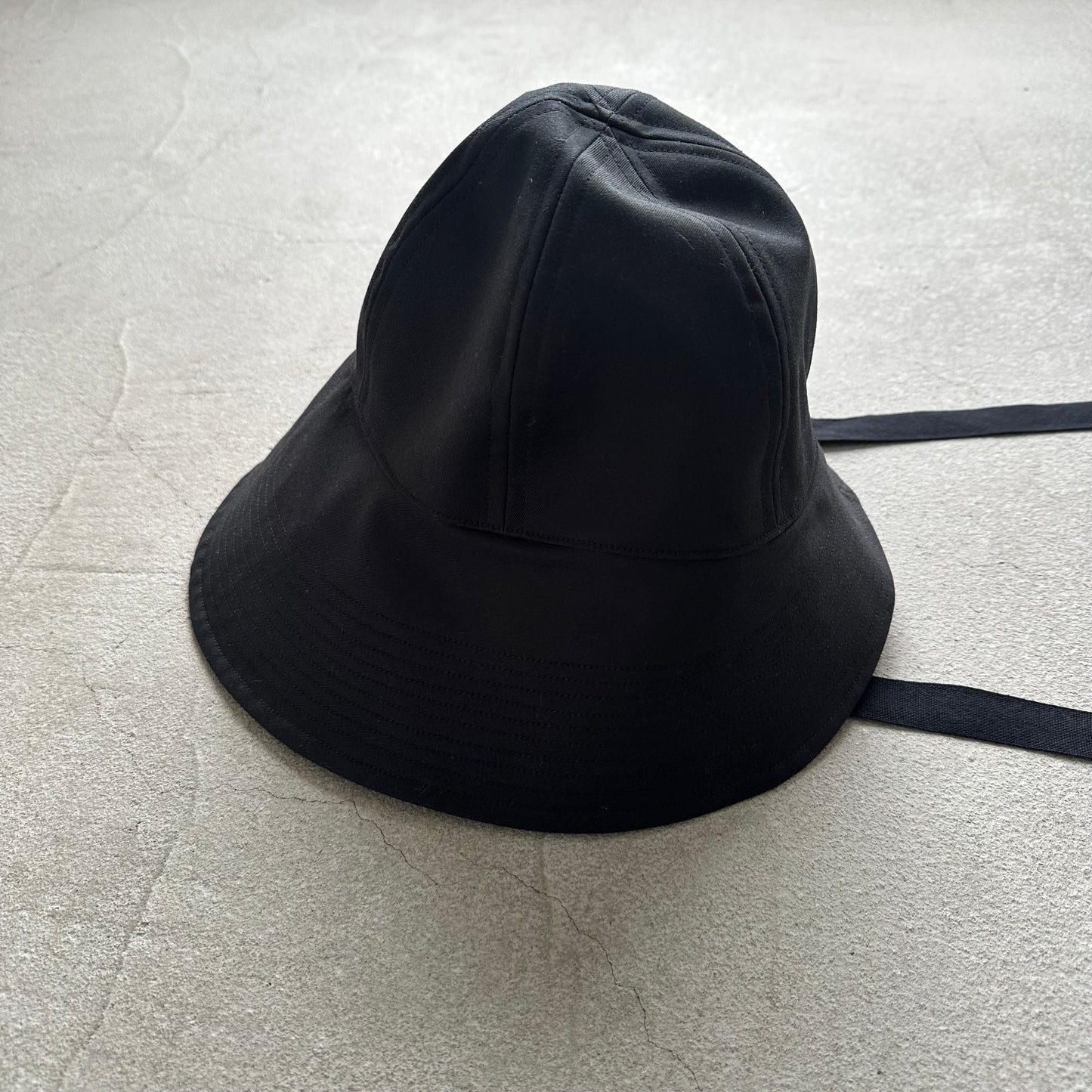 TENNE HANDCRAFTED MODERN ベンタイルコットンハット ブラック