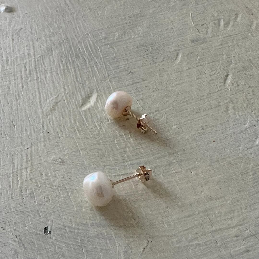 Toile Bijoux 大粒パールピアス