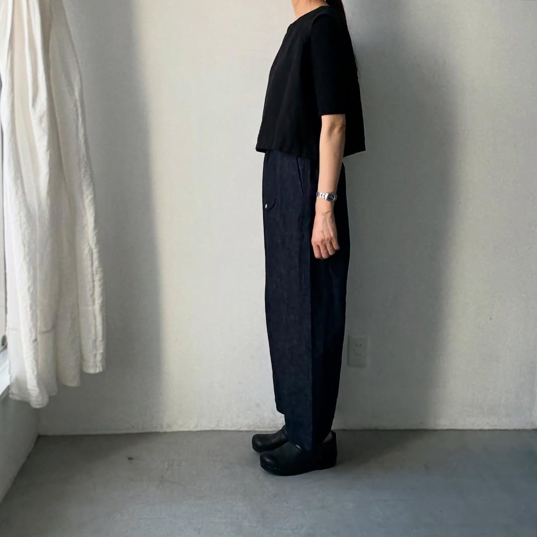 ゴーシュ デニムワイドパンツ