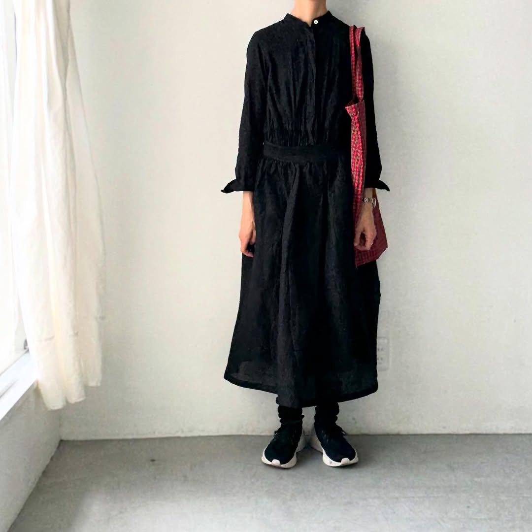 OLDMANS TAILOR OMTプリントトートバッグ レッドチェック