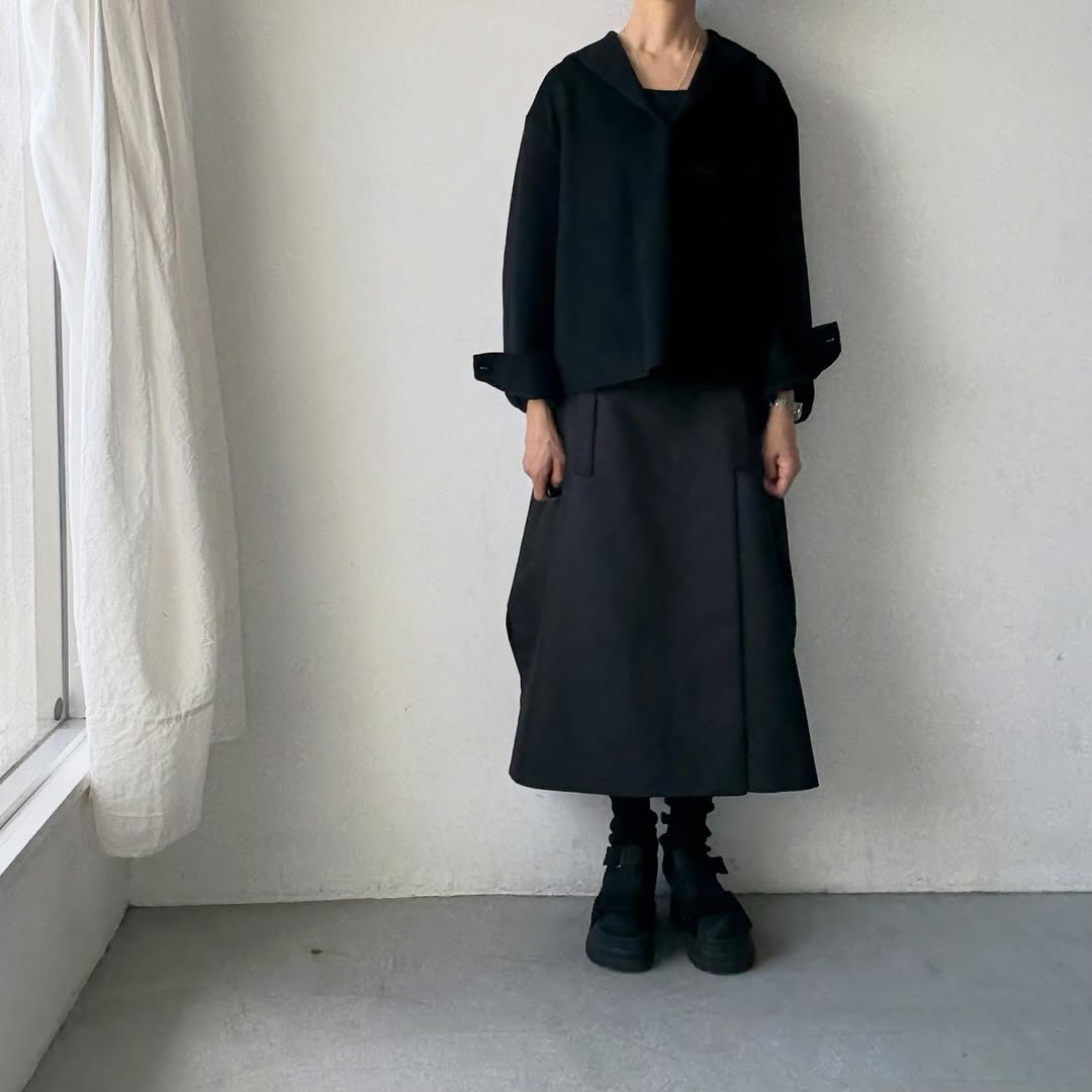 TENNE HANDCRAFTED MODERN カシミアセーラープルオーバー