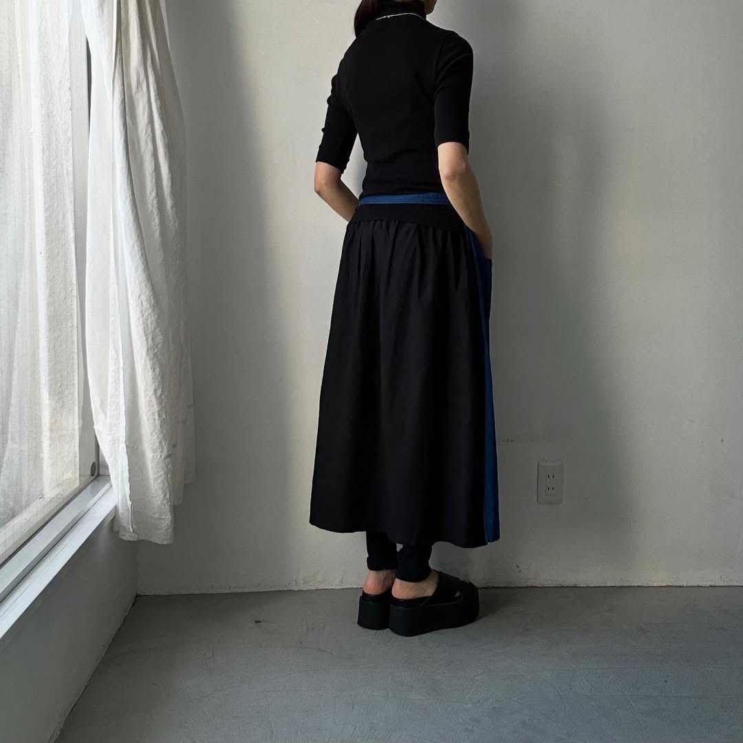 R&D.M.Co ライトオンスデニムサロンエプロン