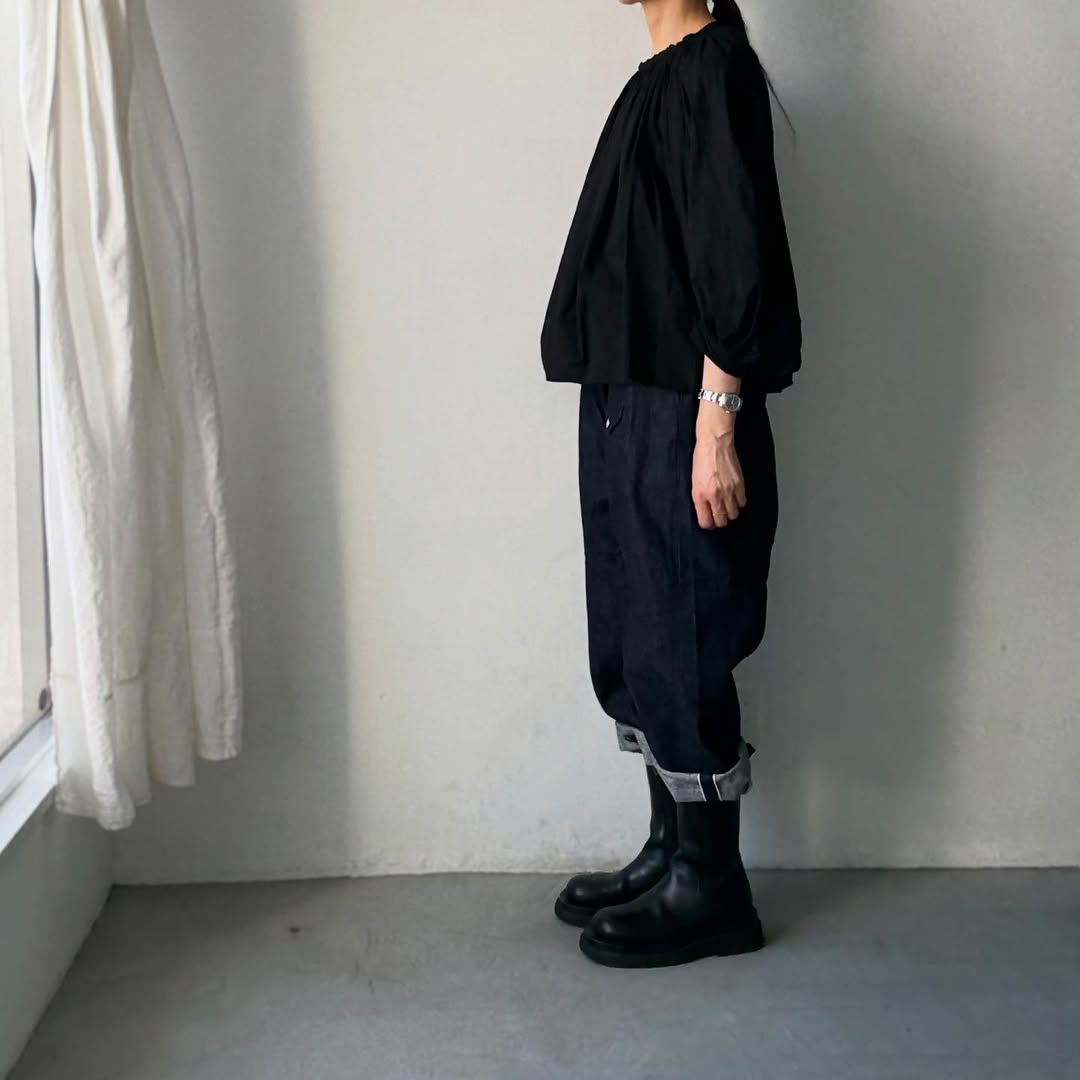 ゴーシュ デニムワイドパンツ
