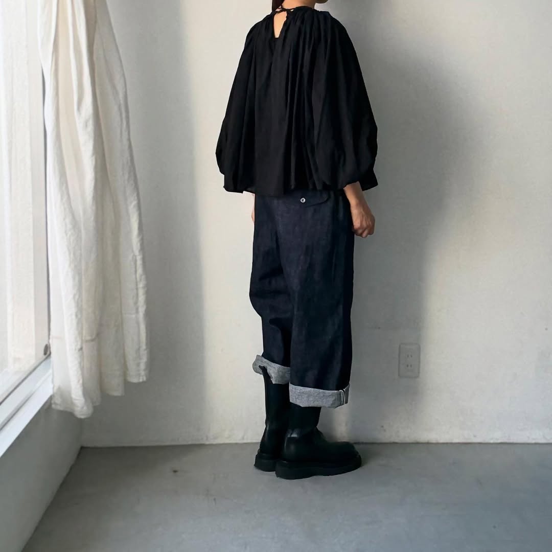 ゴーシュ デニムワイドパンツ
