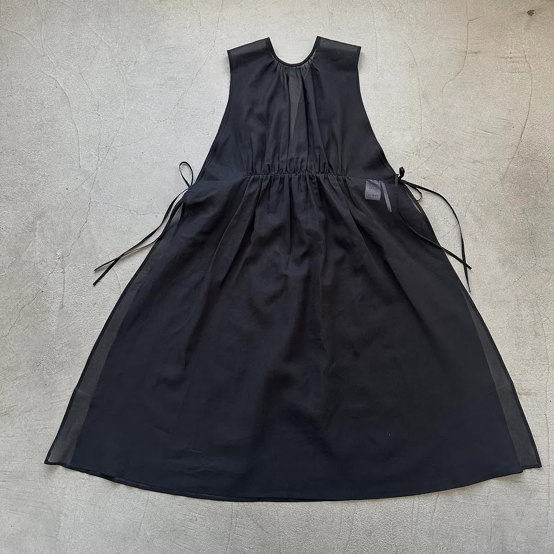 TENNE HANDCRAFTED MODERN コットンオーガンジー2wayロングドレス