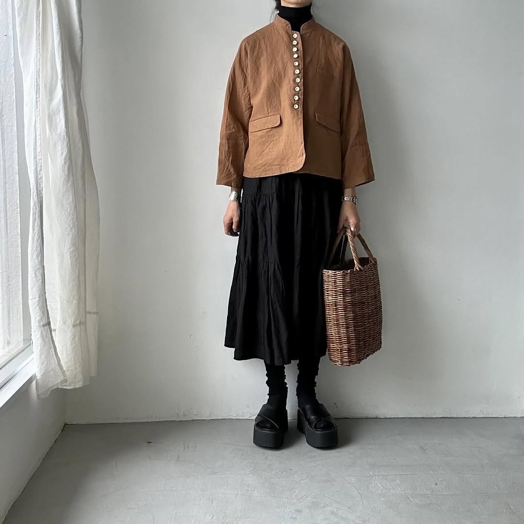 atelier d'antan Taineリネンジャケット