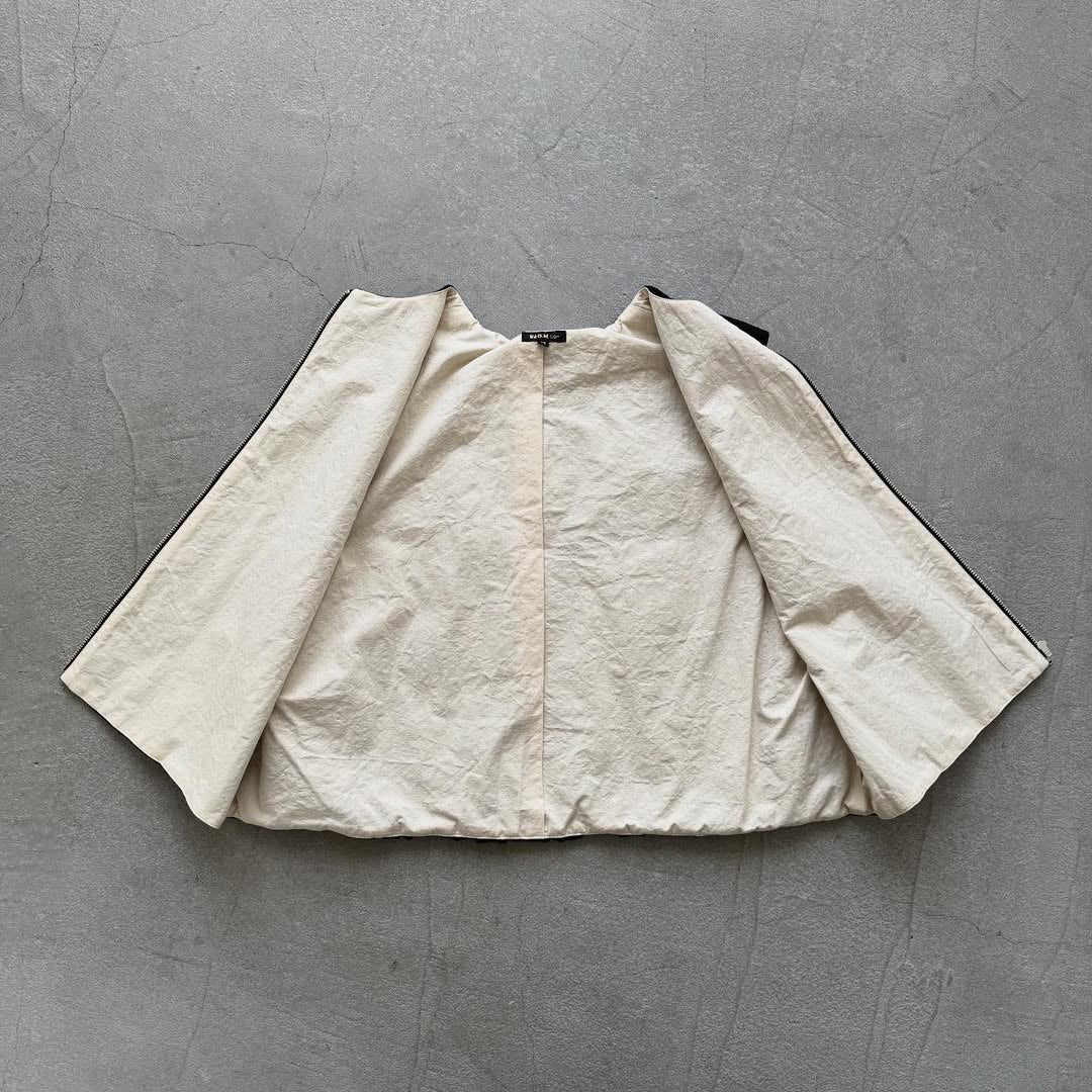 R&D.M.Co コットンウールシャーリングベスト