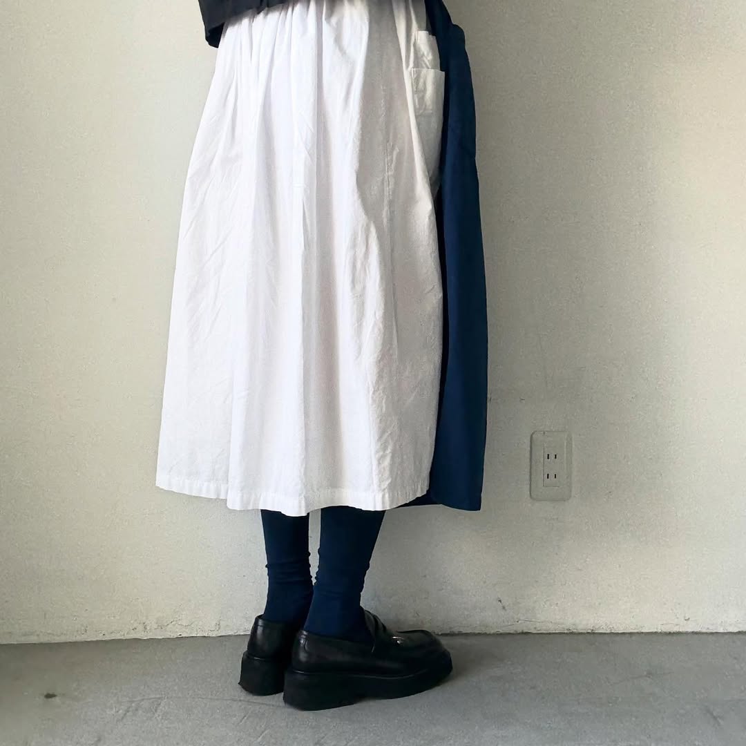 KURI BOTELLA ミズタマハイソックス ネイビー