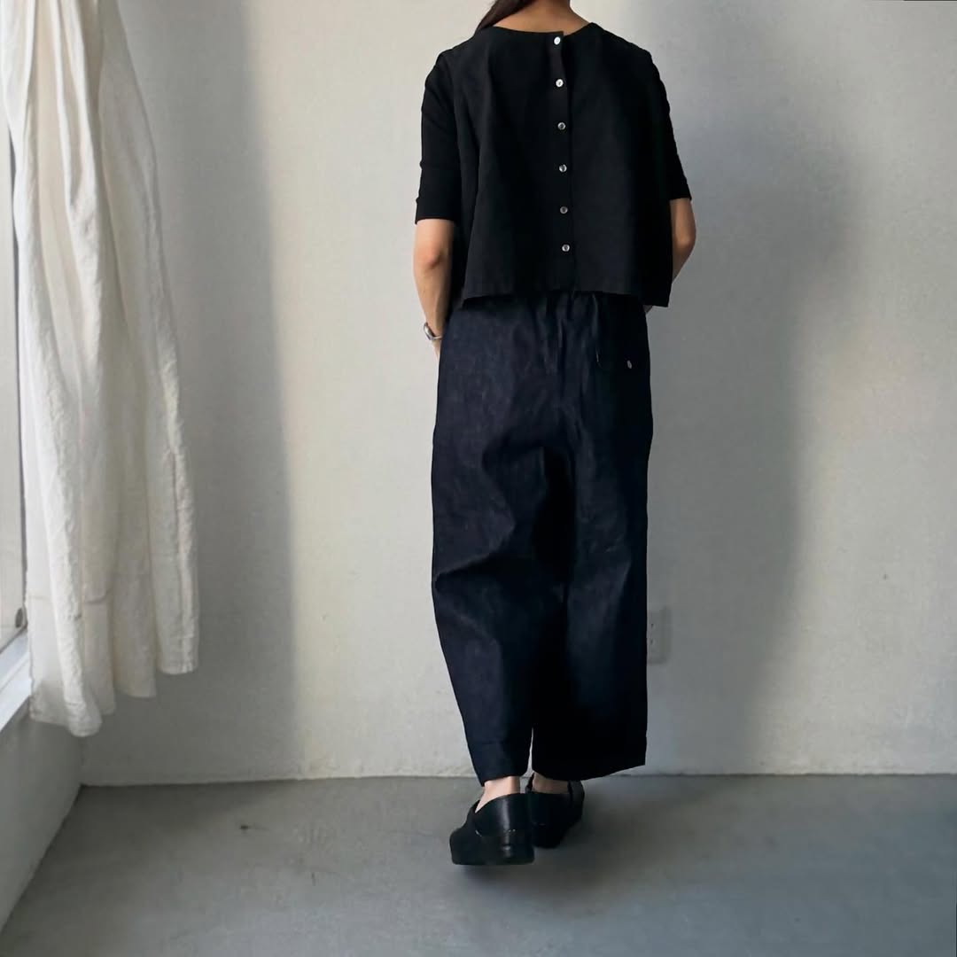 ゴーシュ デニムワイドパンツ