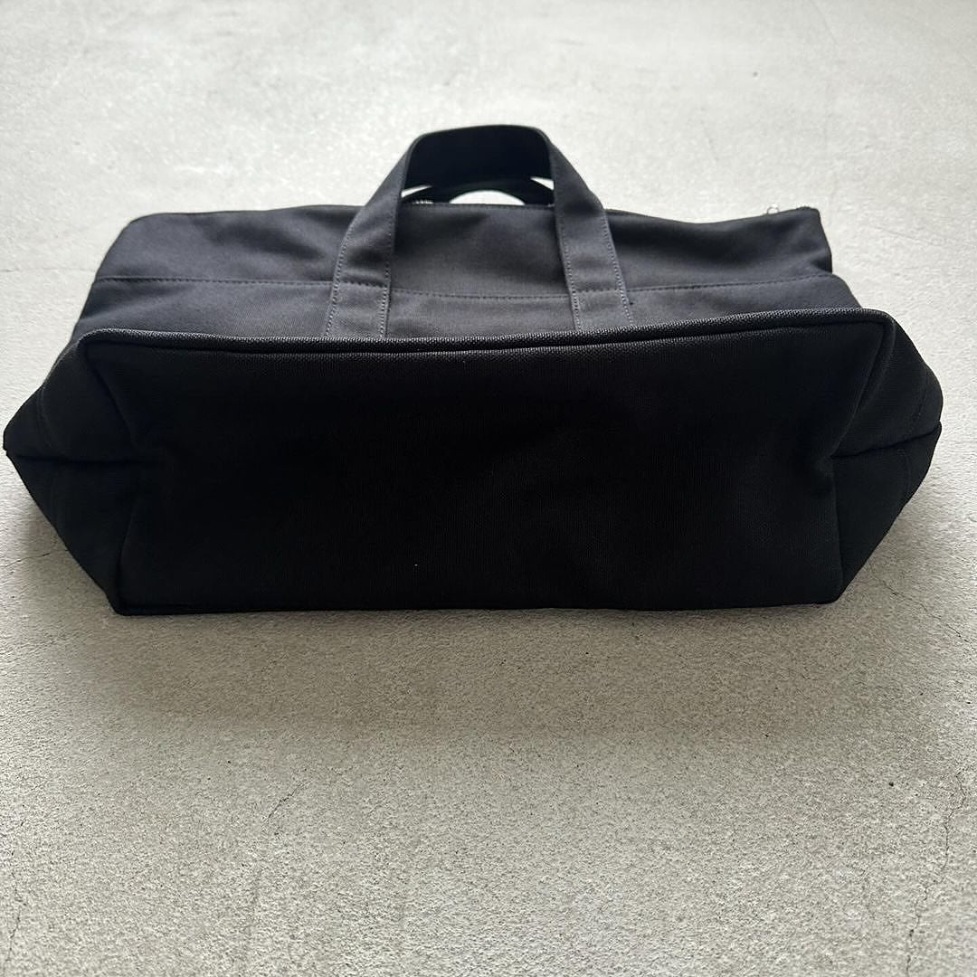 R&D.M.Co トートバッグ(ファスナー付) ブラック