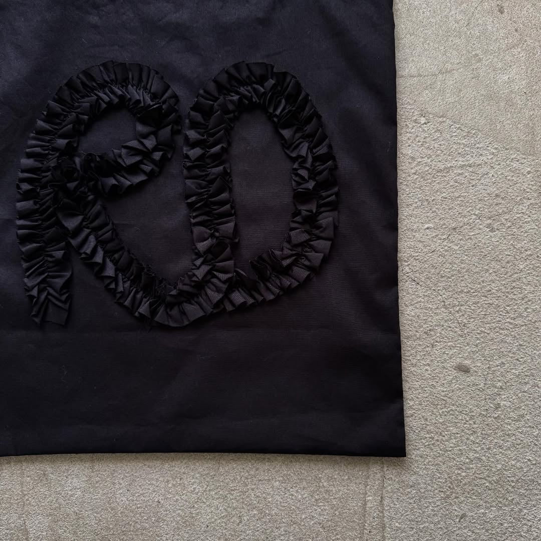 R&D.M.Co RDフリル刺繍バッグ