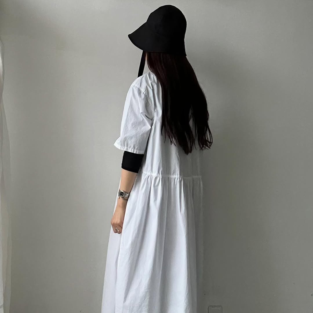 TENNE HANDCRAFTED MODERN ベンタイルコットンハット ブラック