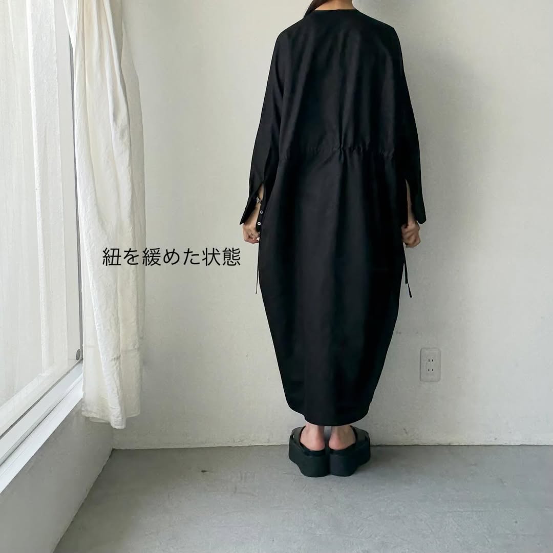 TENNE HANDCRAFTED MODERN ウエストストリングドレス