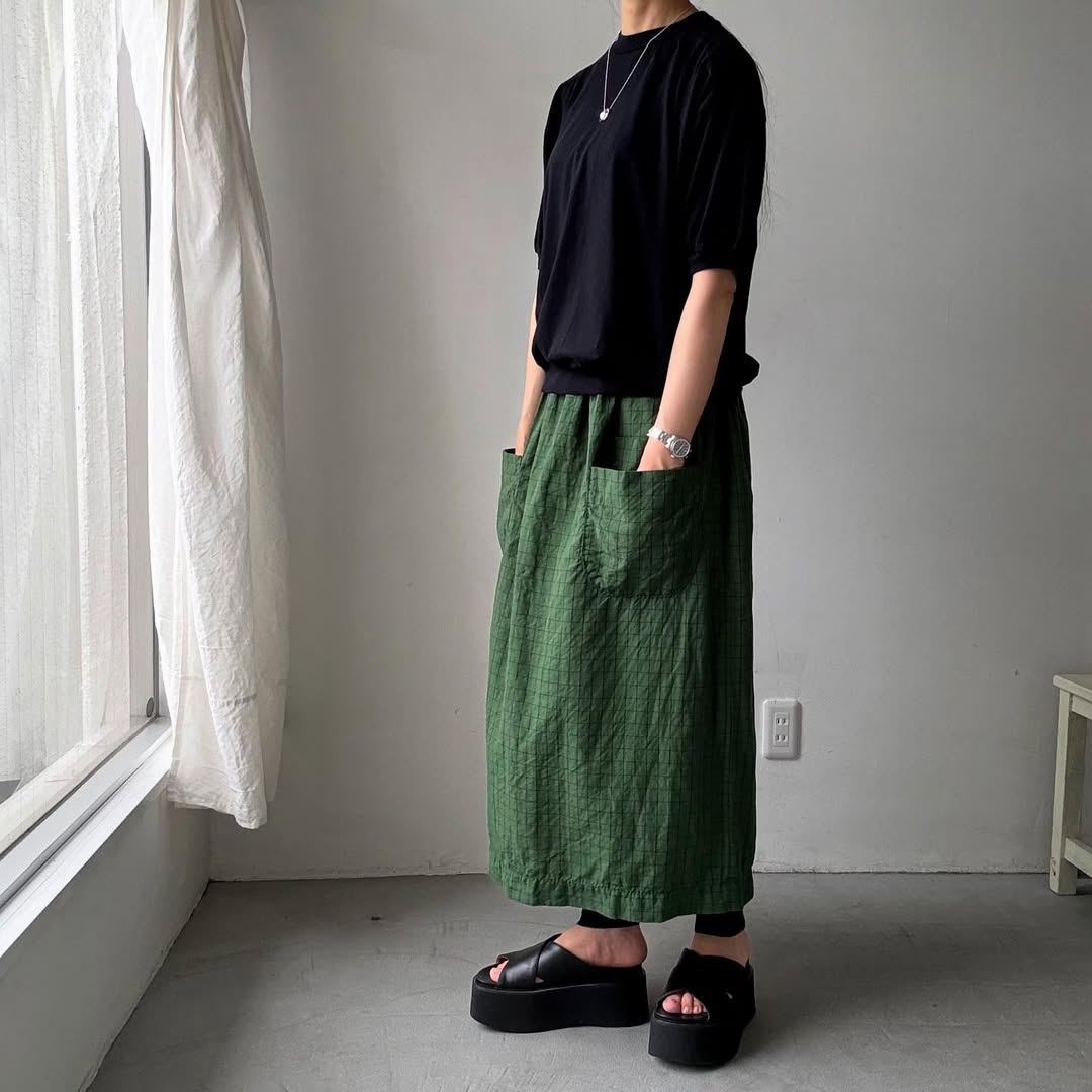 homspun 天竺クルーネックプルオーバー