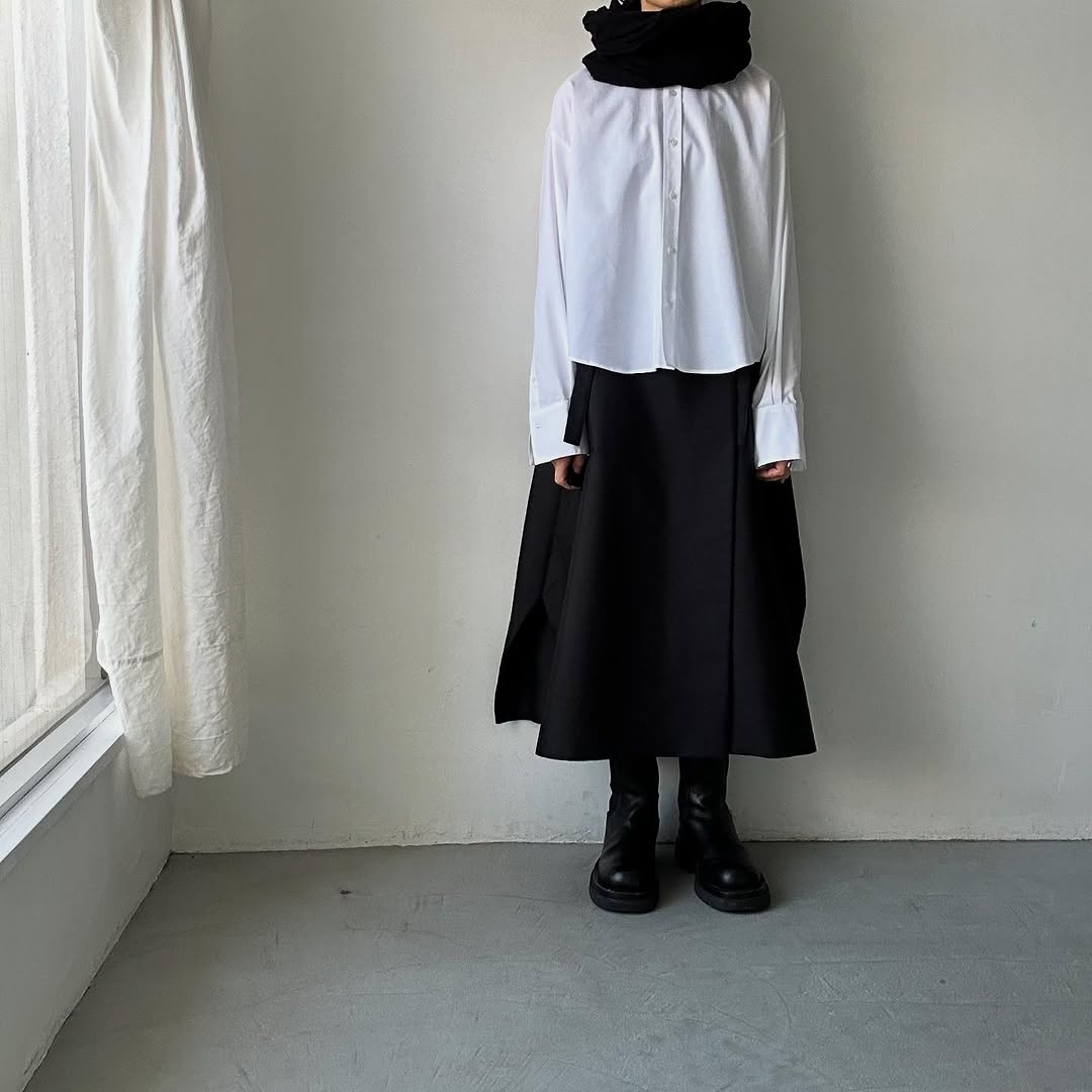 TENNE HANDCRAFTED MODERN レギュラーカラーシャツ(オックスフォード)