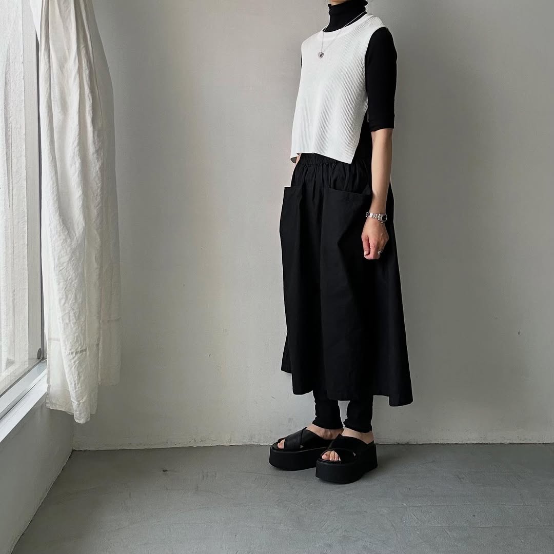 TORICI ツイストワッフルベスト ホワイト