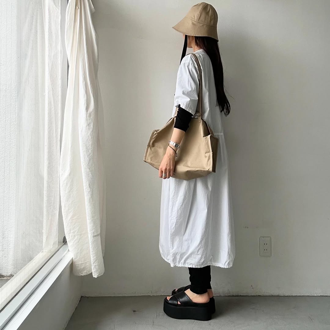TENNE HANDCRAFTED MODERN ベンタイルコットンハット キャメル