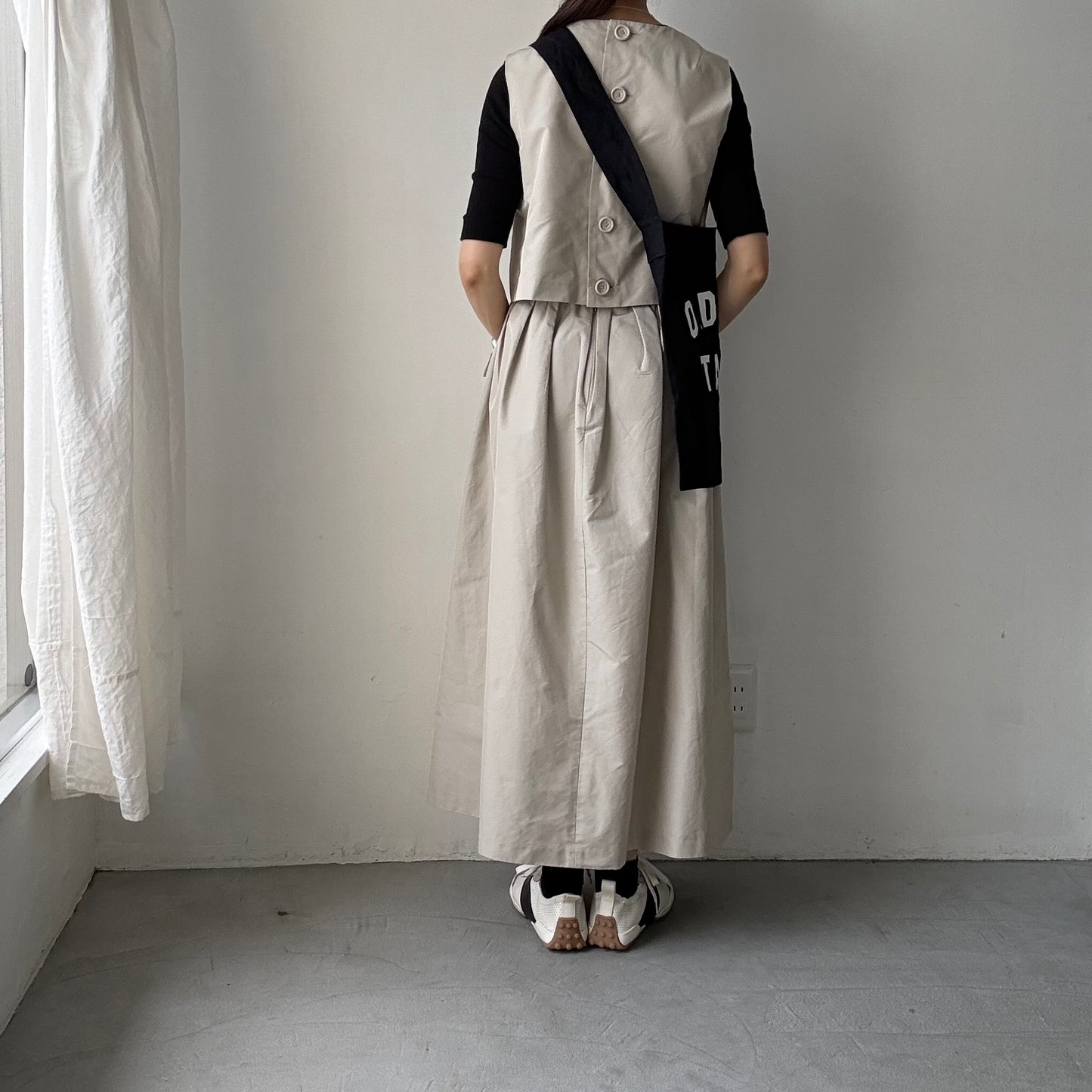 OLDMANS TAILOR OMTワンショルダーバッグ ブラック