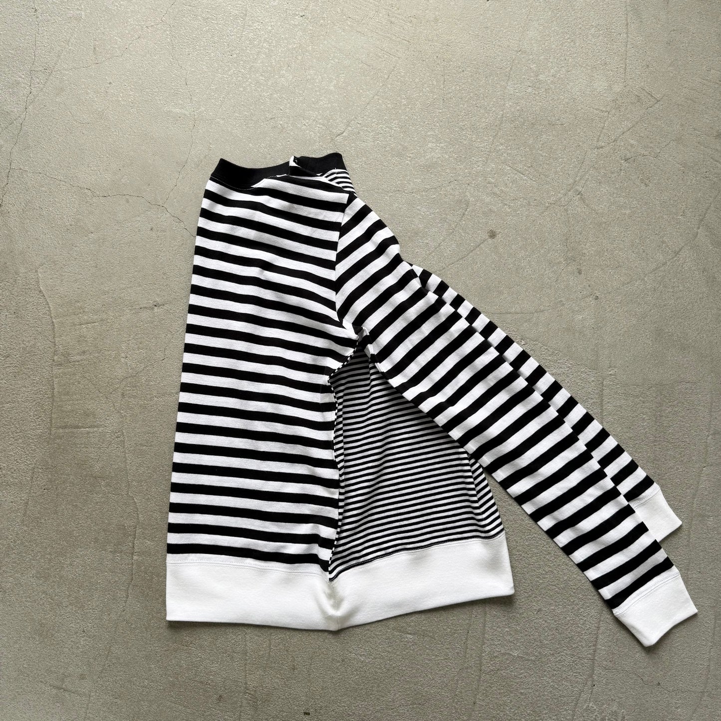 R&D.M.Co ガーゼボーダープルオーバーシャツ