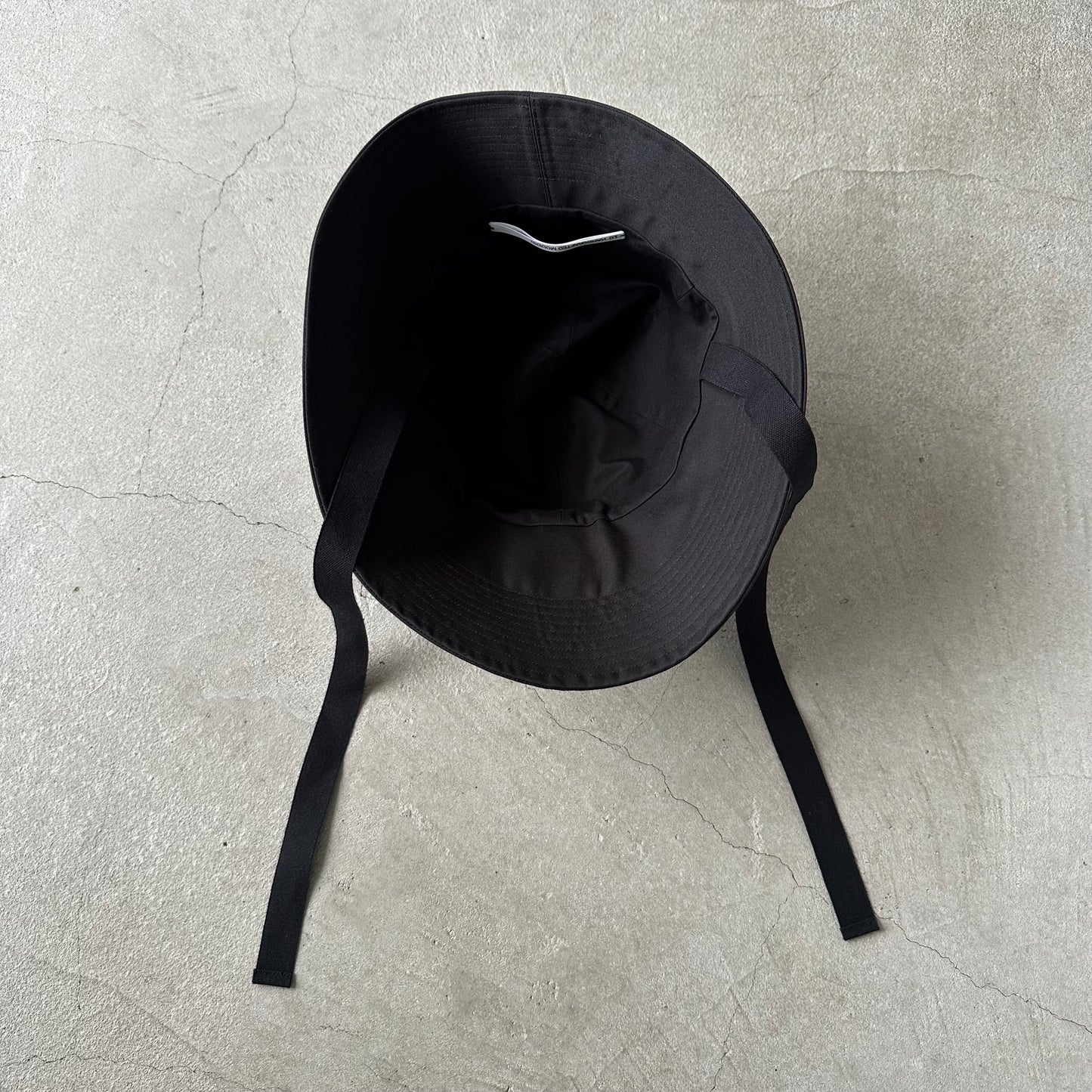 TENNE HANDCRAFTED MODERN ベンタイルコットンハット ブラック