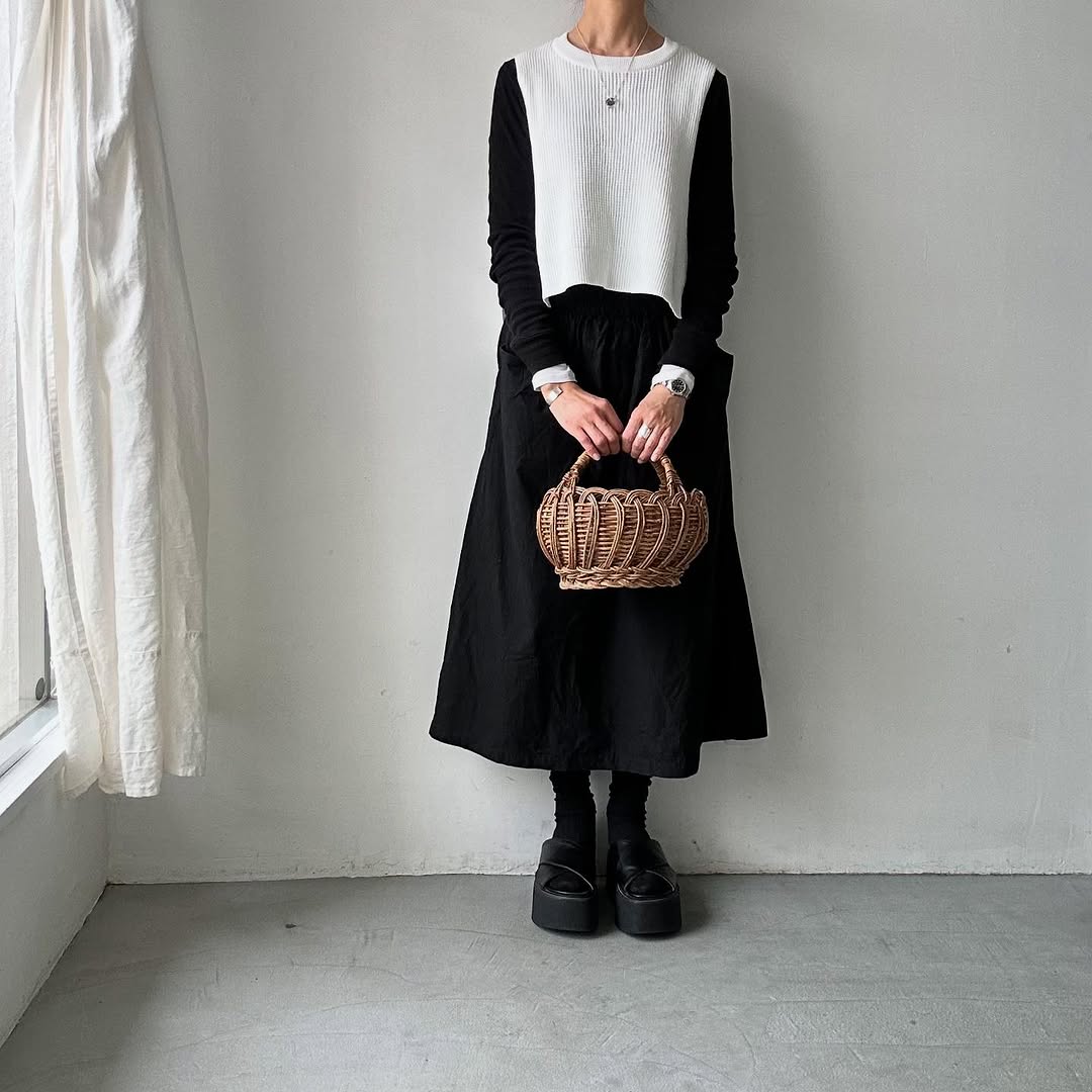 TORICI ツイストワッフルベスト ホワイト