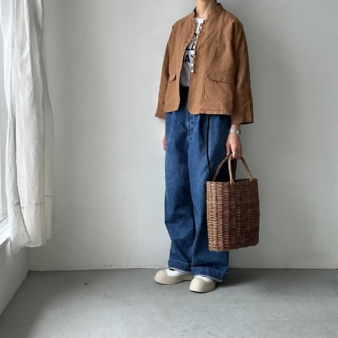 atelier d'antan Taineリネンジャケット