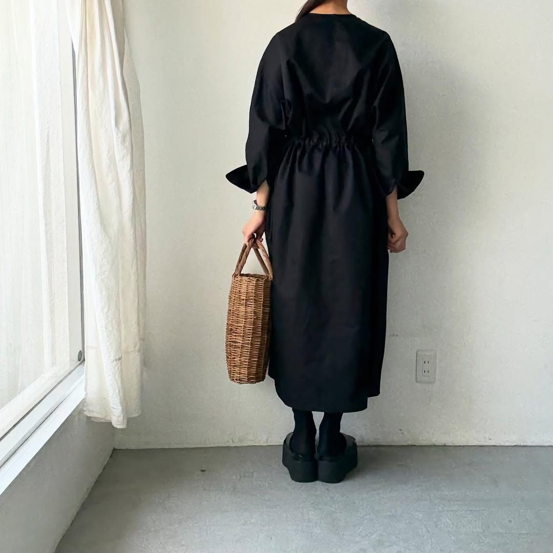 TENNE HANDCRAFTED MODERN ウエストストリングドレス