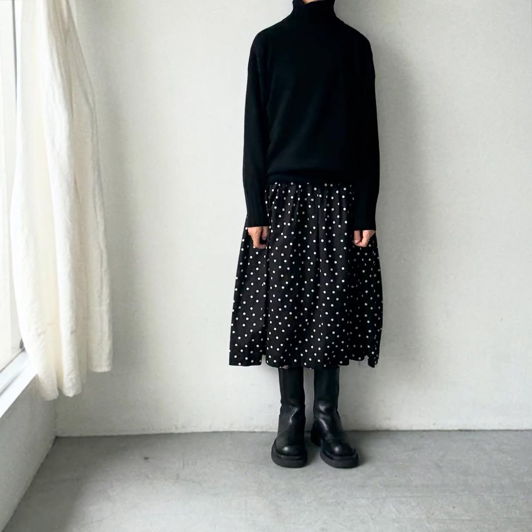 atelier d'antan Licari ウールカシミアタートルセーター