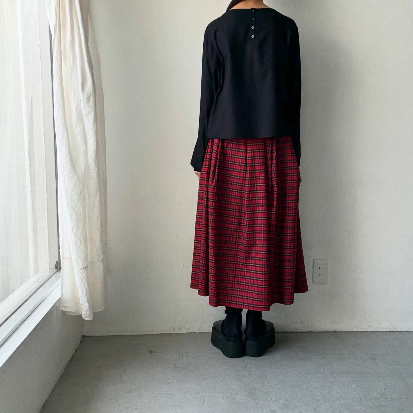 TENNE HANDCRAFTED MODERN ボートネックプルオーバー