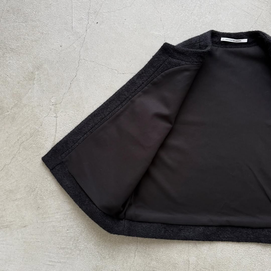 TENNE HANDCRAFTED MODERN アンゴラツイードジャケット